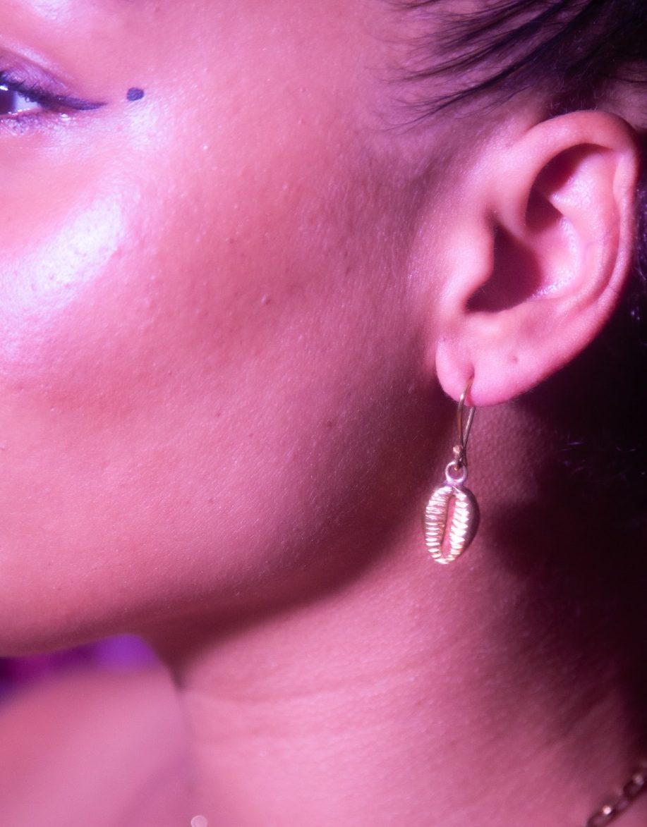 Boucle d'oreilles artisanales en bronze Tennin Jewel